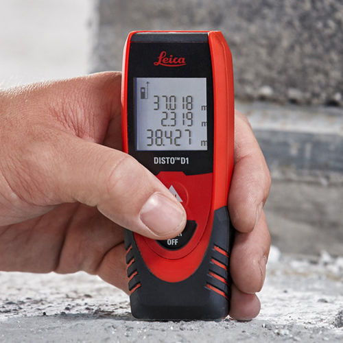 Laser-Entfernungsmesser - DISTO™ D1 - Leica Geosystems - tragbar / digital / mit Winkelmessung