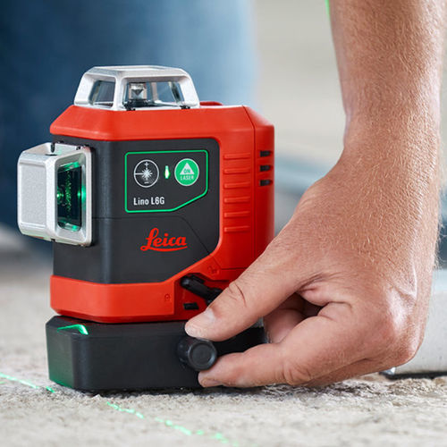 Automatischer Nivellierlaser - Lino L6G - Leica Geosystems - mehrzeilig / mit vertikaler Linie / Kreuzlinien