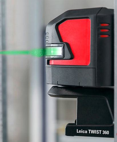 Kreuzlinien-Nivellierlaser - L2P5G - Leica Geosystems - automatisch / mehrzeilig / mit vertikaler Linie