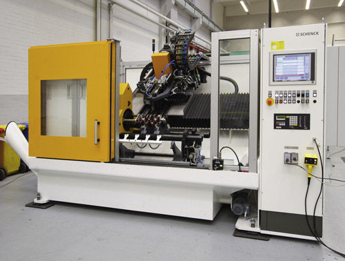 Horizontale Auswuchtmaschine - SBRK-C series - SCHENCK RoTec GmbH - dynamisch / für Kurbelwelle / Hochgeschwindigkeit