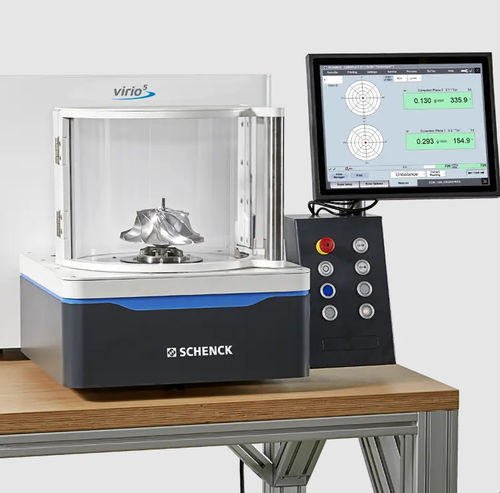 Vertikale Auswuchtmaschine - Virio 5 - SCHENCK RoTec GmbH - dynamisch / für Rotor / großformatig