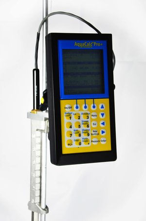 Digitaler Anzeiger Zähler - AquaCalc 5000 - GURLEY Precision Instruments - Durchfluss / Geschwindigkeit / Handgerät