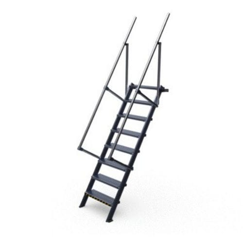 Gerade Treppe - A0007704 - L'Echelle Européenne - Aluminium