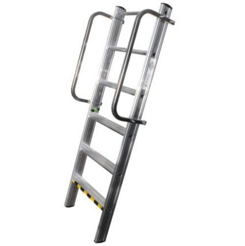 Aluminiumleiter - LEEVEL80505RL - L'Echelle Européenne - teleskopisch