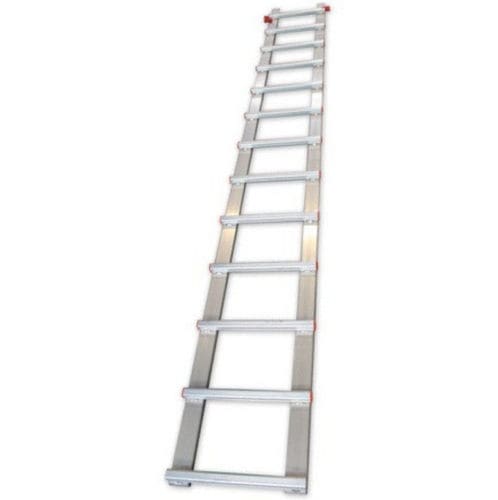 Aluminiumleiter - A0004912 - L'Echelle Européenne - einfach / für Bedachungen