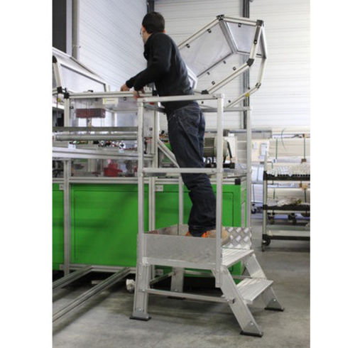 Aluminium-Trittleiter - EEMPMC - L'Echelle Européenne