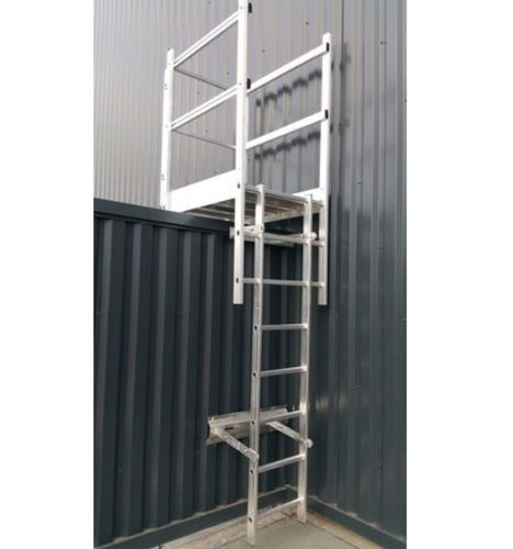 Aluminiumleiter - EECRINO2500SSAR - L'Echelle Européenne - mit Rückenschutz
