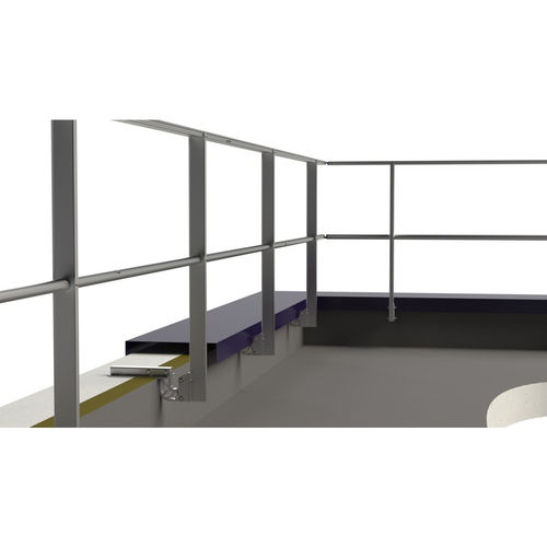 Schutzgeländer für Blechdächer - EEZ100 series - L'Echelle Européenne - Aluminium / für Baustellen