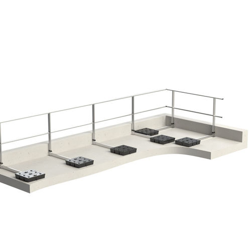 Selbsttragendes Schutzgeländer - EEAP-D series - L'Echelle Européenne - Aluminium
