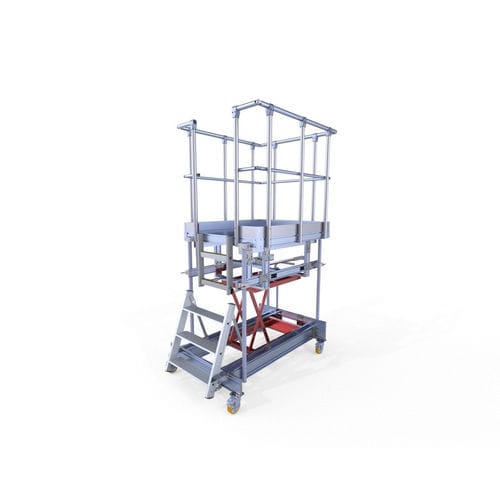 Mobile Hubarbeitsbühne - A0013211 - L'Echelle Européenne - hydraulisch