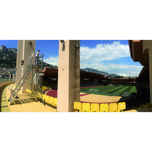 Zugang-Plattform - MAINTSTADE - L'Echelle Européenne - rollend