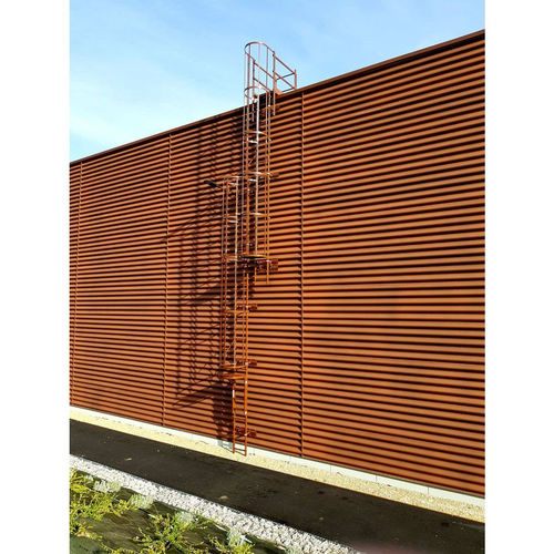Aluminiumleiter - A0014315 - L'Echelle Européenne - mit Rückenschutz