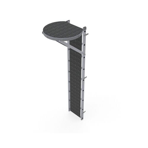 Zugangssperre für Leiter / Aluminium - 51765 - L'Echelle Européenne - mit Rückenschutz / verriegelbar / Sicherheit