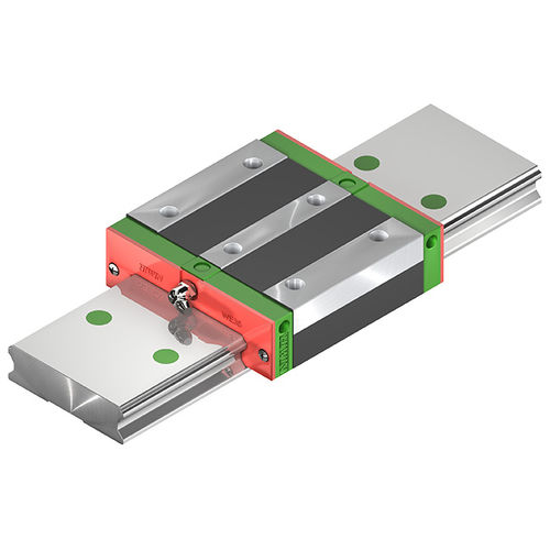 Breit-Linearführung - WE/QW series - HIWIN GmbH - mit vierreihiger Kugelrückführung / 21 mm / kompakt