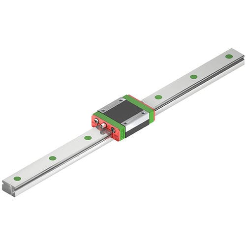 Miniatur-Linearführung - MG series - HIWIN GmbH - mit zweireihiger Kugelrückführung / 5 mm / Präzision