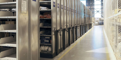 Werkstatt-Regalsystem - Hi280 - DEXION - Warenlager / Mehrplatz / Fachboden