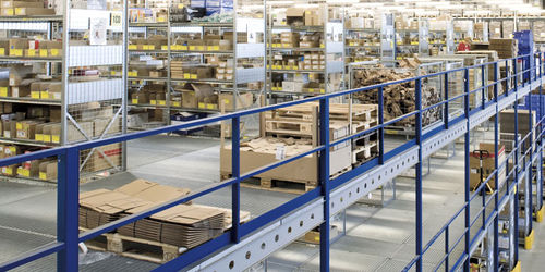 Warenlager-Regalsystem - Hi280 - DEXION - kombiniert / Fachboden / für vertikale Lagerung