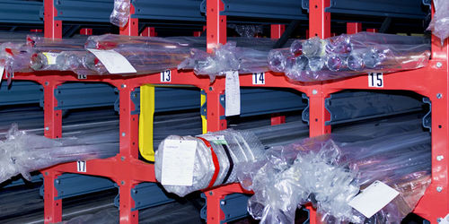 Regal für Materialumschlag - Rollrack - DEXION - Kragarm / dynamisch / stationär