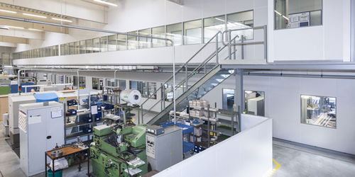 Modulares Gebäude - DEXION - Montage