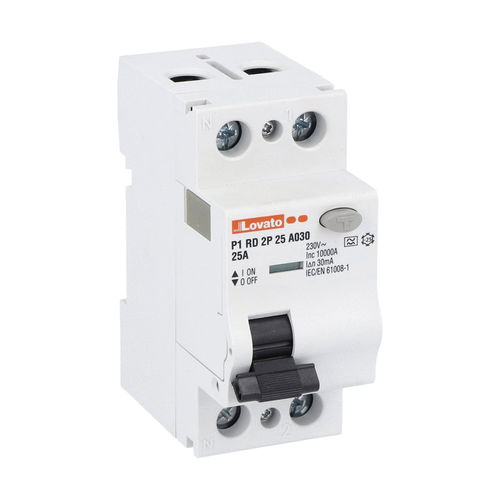 Thermisch-magnetischer Fehlerstromschutzschalter - P1RD series - LOVATO ELECTRIC - zweipolig / 4-polig