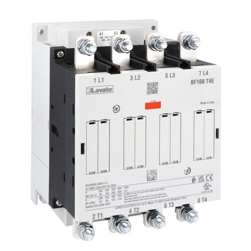 3-poliges Schütz - BF series - LOVATO ELECTRIC - Leistung / elektromechanisch / 4-polig