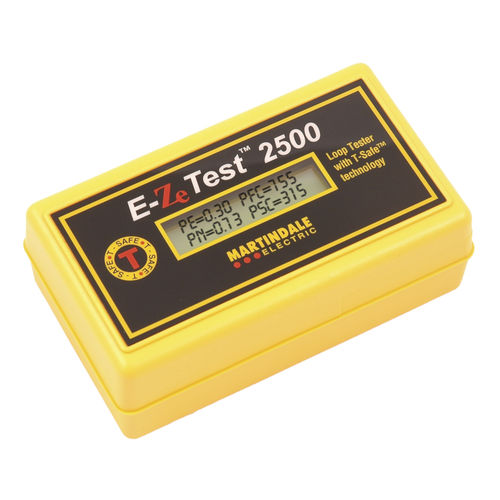 RCD-Prüfgerät - EZ2500 - Martindale Electric - Erdungsschleifenimpedanz / Industrie
