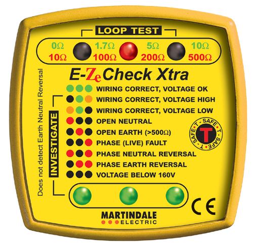 Erdungsschleifenimpedanz-Prüfgerät - EZ150  - Martindale Electric - Schleifenimpedanz / automatisch / für Relais