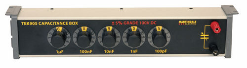 Kondensatorendekade - TEK905 - Martindale Electric - 5 Dekaden