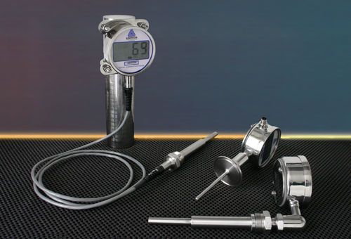 Fühler-Thermometer - FH series - Anderson Instrument - digital / für Oberflächenmontage / Industrie