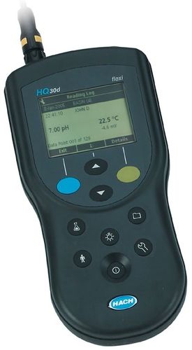 Analysator für Flüssigkeiten - HQ30d - Hach - pH / Konduktivität / Redox