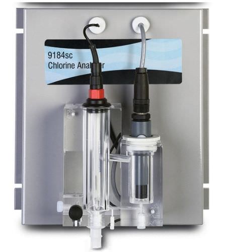 Chlor-Analysator - 9184sc  - Hach - Temperatur / integrierbar / Inline