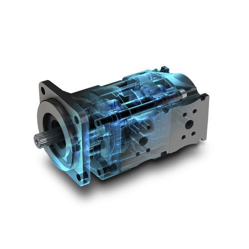 Zahnradhydraulikmotor - KAPPA K series - CASAPPA - Gusseisen / kompakt / mit variabler Verdrängung