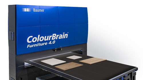 Optische Inspektionsmaschine - ColourBrain® Furniture 4.0  - Baumer Inspection - Oberflächen / Industrie / Vielzweck