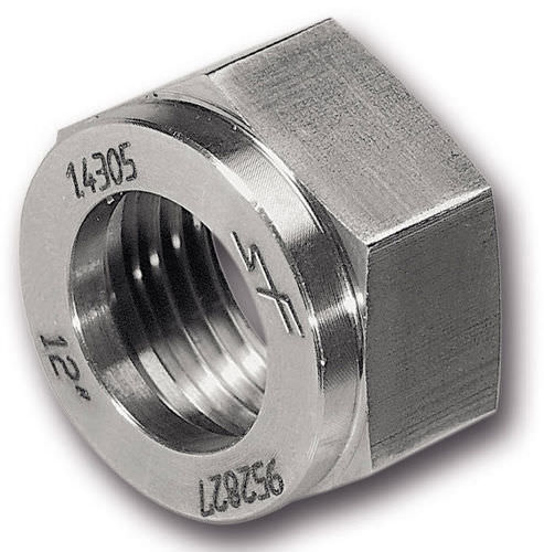Sechseckige Mutter - KB-NB2 - Schwer Fittings - Flansch / Edelstahl