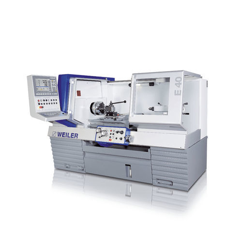 Konventionelle Drehmaschine - E 40 - WEILER Werkzeugmaschinen - horizontal / 2-Achs / hohe Produktivität