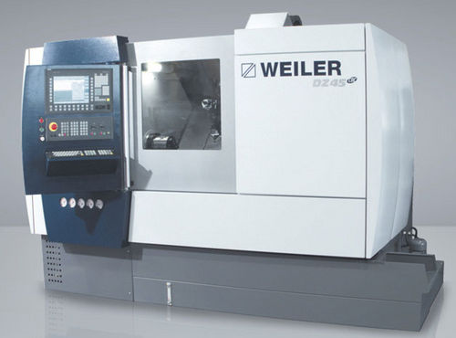 CNC-Drehmaschine - DZ 45 - WEILER Werkzeugmaschinen - horizontal / 2-Achs / 12 Werkzeuge