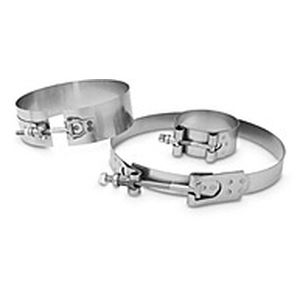 Edelstahl-Schlauchschelle -  C series - Clampco - mit Drehzapfen / T-Bolzen / Band