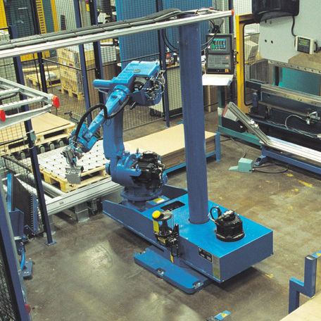 Roboterzelle für Materialumschlag - MH50 - YASKAWA Europe GmbH - für Abkantpressen