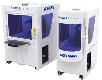 Lichtbogenschweiß-Roboterzelle - ArcWorld series - YASKAWA Europe GmbH - für Werkzeugmaschinen / kompakt