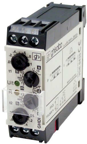 Elektromechanisches Zeitrelais - GH series - GHISALBA - für DIN-Schiene