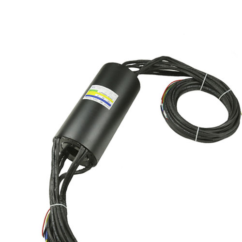 Schleifring mit Durchgangsbohrung - LPT050-4030 - JINPAT Electronics Co., Ltd. - für Drehtisch / Hochstrom / robust