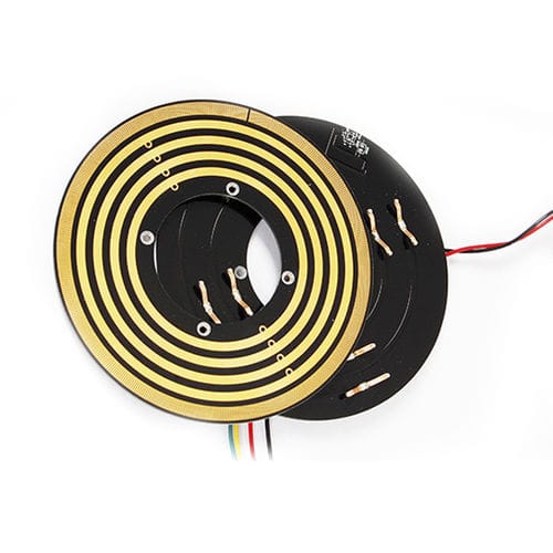 Schleifring mit Durchgangsbohrung - LPKS040-0405 - JINPAT Electronics Co., Ltd. - Pancake-Typ / kompakt