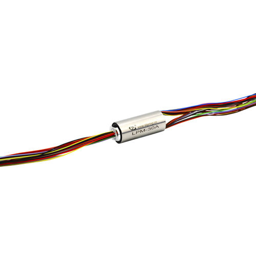 Kapsel-Schleifring - LPM-30A - JINPAT Electronics Co., Ltd. - für medizinische Geräte / für Kräne / Metall