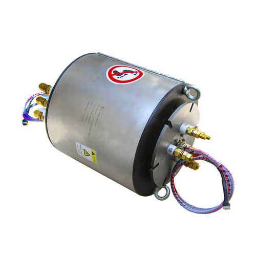 Ethernet-Schleifring - LPA000-03300-02150-0230-E3 - JINPAT Electronics Co., Ltd. - mit Vollwelle / für Schifffahrtsanwendungen / Edelstahl
