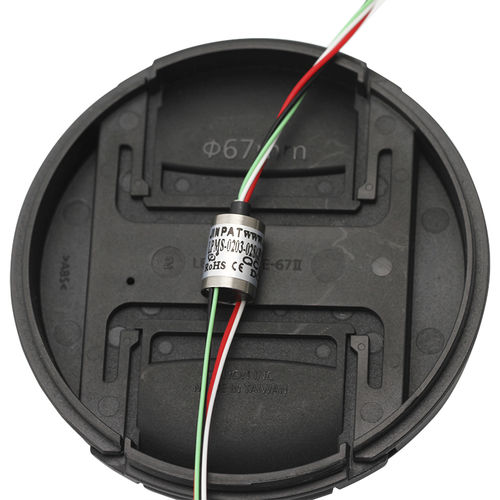 Kapsel-Schleifring - LPMS-0203-02S - JINPAT Electronics Co., Ltd. - mit Goldkontakten / Miniatur / wartungsarm