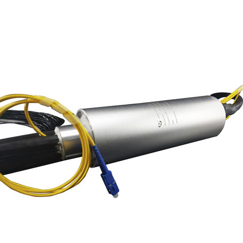 Elektro-optischer Schleifring - LPT000-073-6402-FO01-E3 - JINPAT Electronics Co., Ltd. - Gigabit-Ethernet / Durchgangsbohrung / für Drehtisch