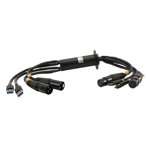 USB-Schleifring - LPC-12T-02U3-HD02 - JINPAT Electronics Co., Ltd. - HDMI / Kapsel / für Robotik