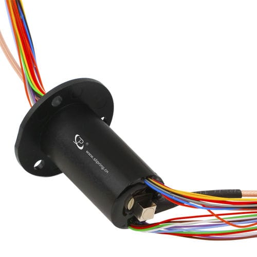Hybrider Schleifring - LPC-1C2402 - JINPAT Electronics Co., Ltd. - Hohlwelle / für Radarantennen / Kunststoff