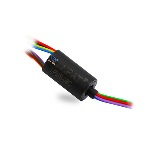 Schleifring zur Leistungs- und Signalübertragung - LPMS-08C - JINPAT Electronics Co., Ltd. - Kapsel / für Kamera / kompakt