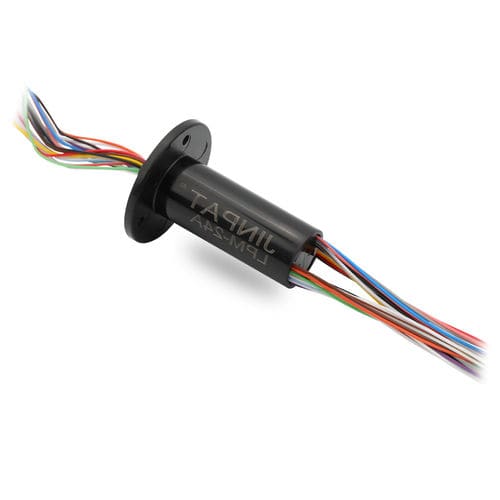 Kapsel-Schleifring - LPM-24A - JINPAT Electronics Co., Ltd. - für Drehtisch / für medizinische Geräte / Kunststoff